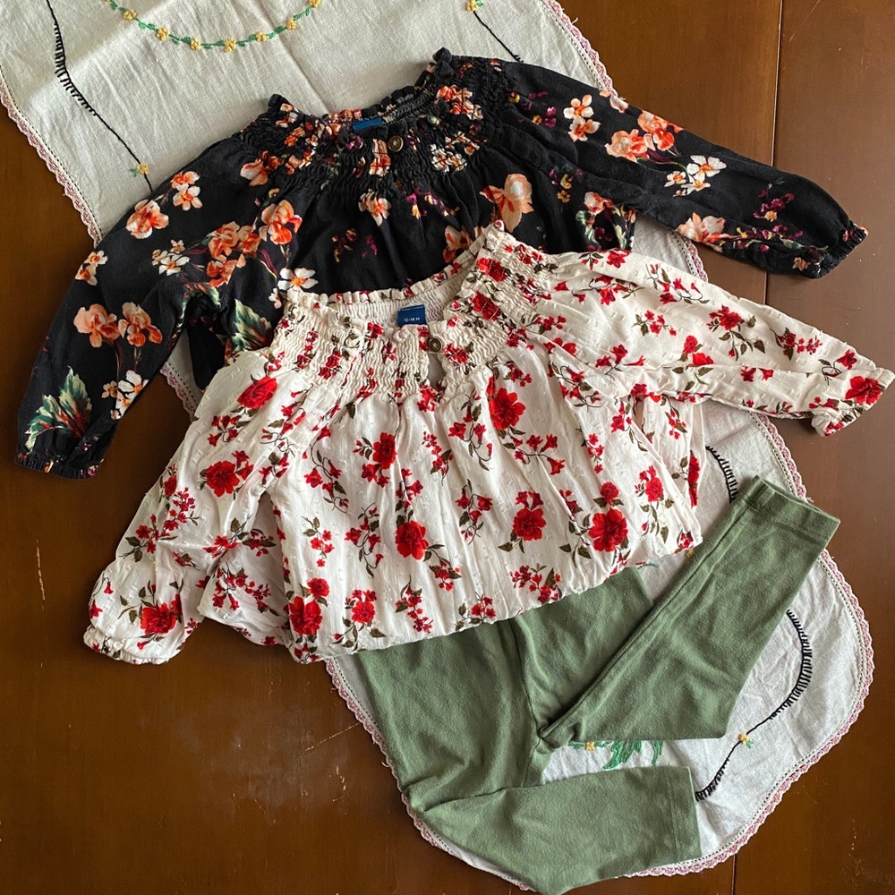 Old Navy Tunic & Legging Bundle Sz 18-24 mos